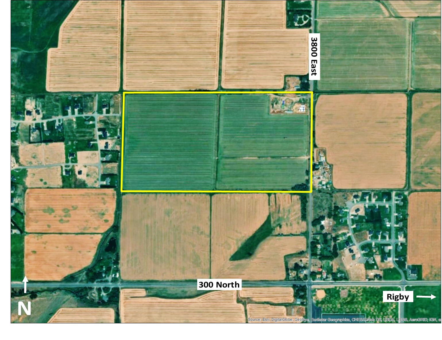 SOLD Rigby 347 North Irrigated Farm